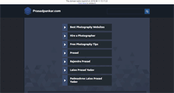 Desktop Screenshot of prasadpankar.com